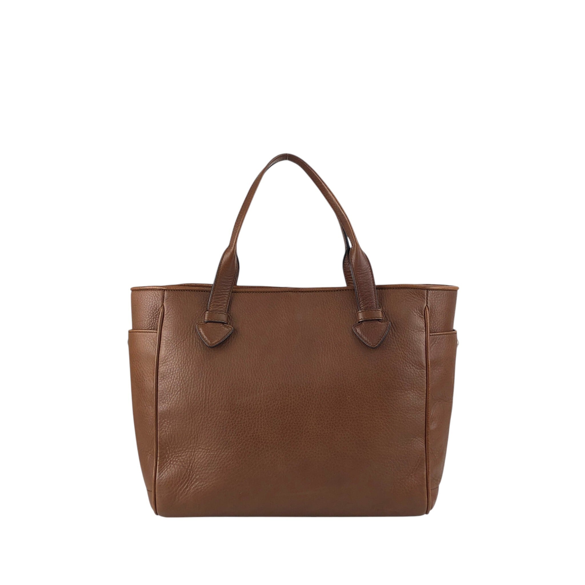 LOEWE ロエベ ヘリテージ トートバッグ ブラウン レザー vintage
