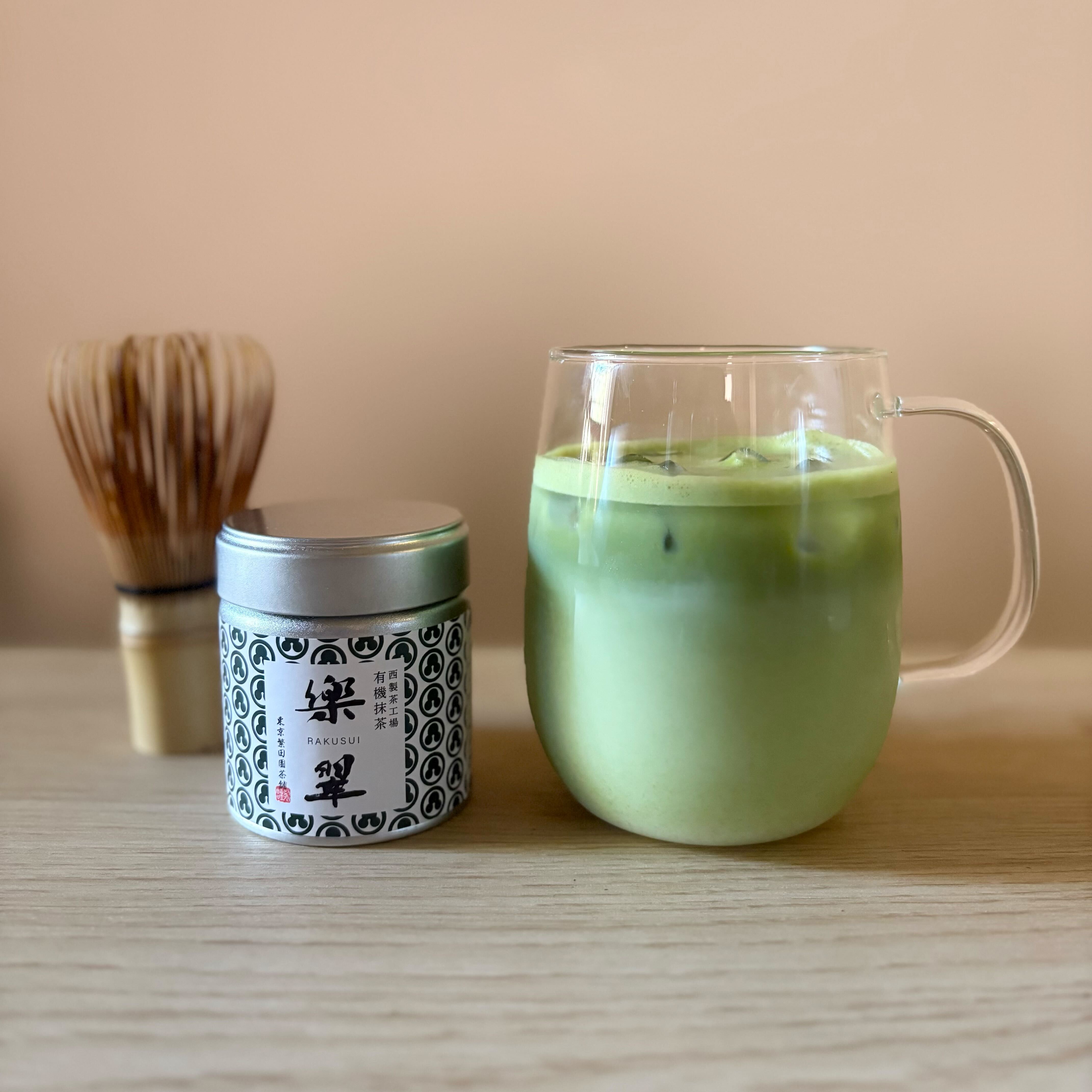 有機抹茶「楽翠」30g缶 〈西製茶工場〉 | 日本茶専門店 東京繁田園茶舗