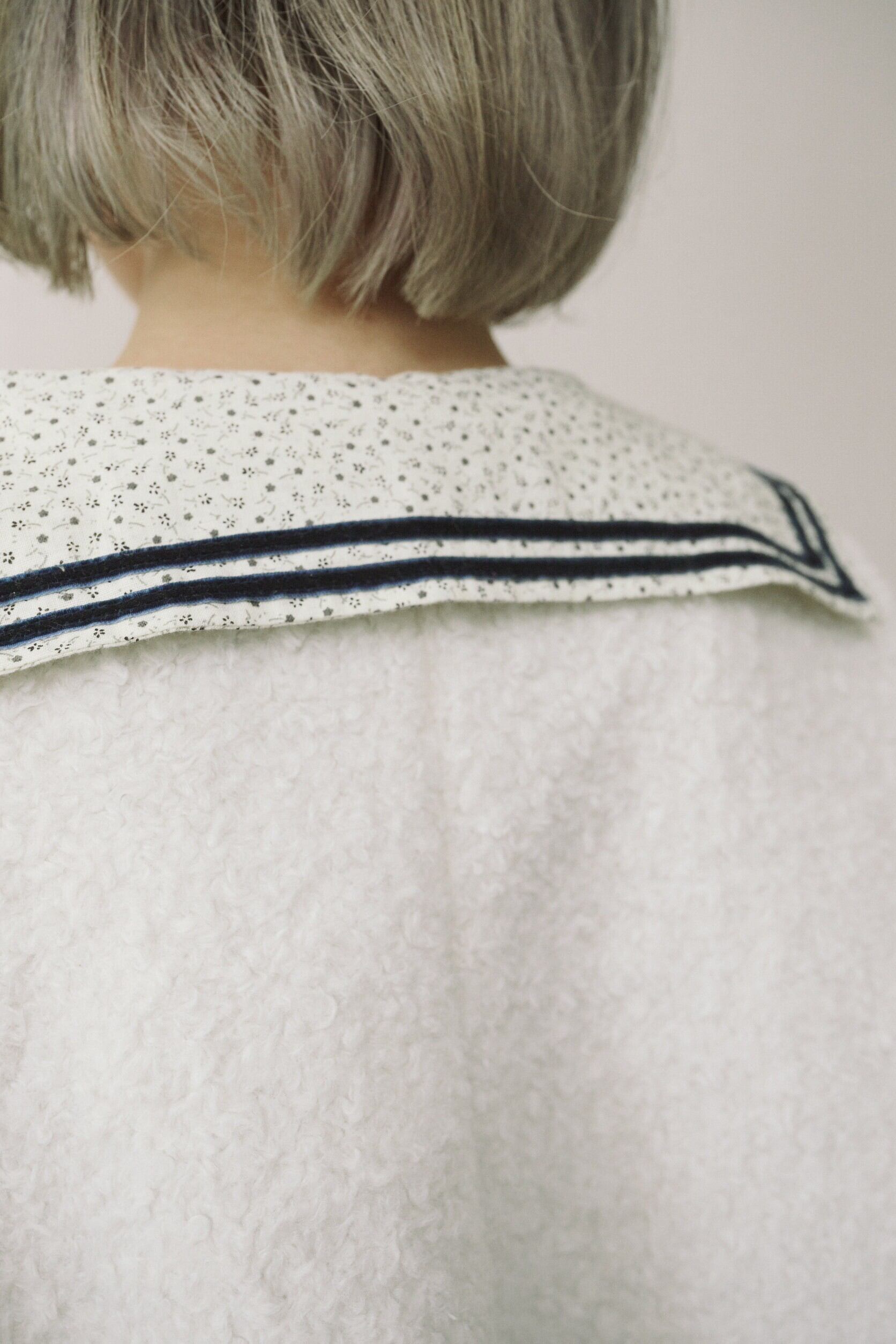Lily sailor rompers/multi | papier.official