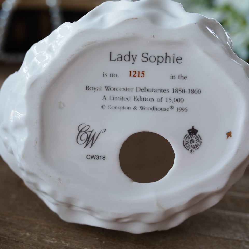 英国ロイヤルウースター Lady Sophie フィギュリン 限定品 | antique