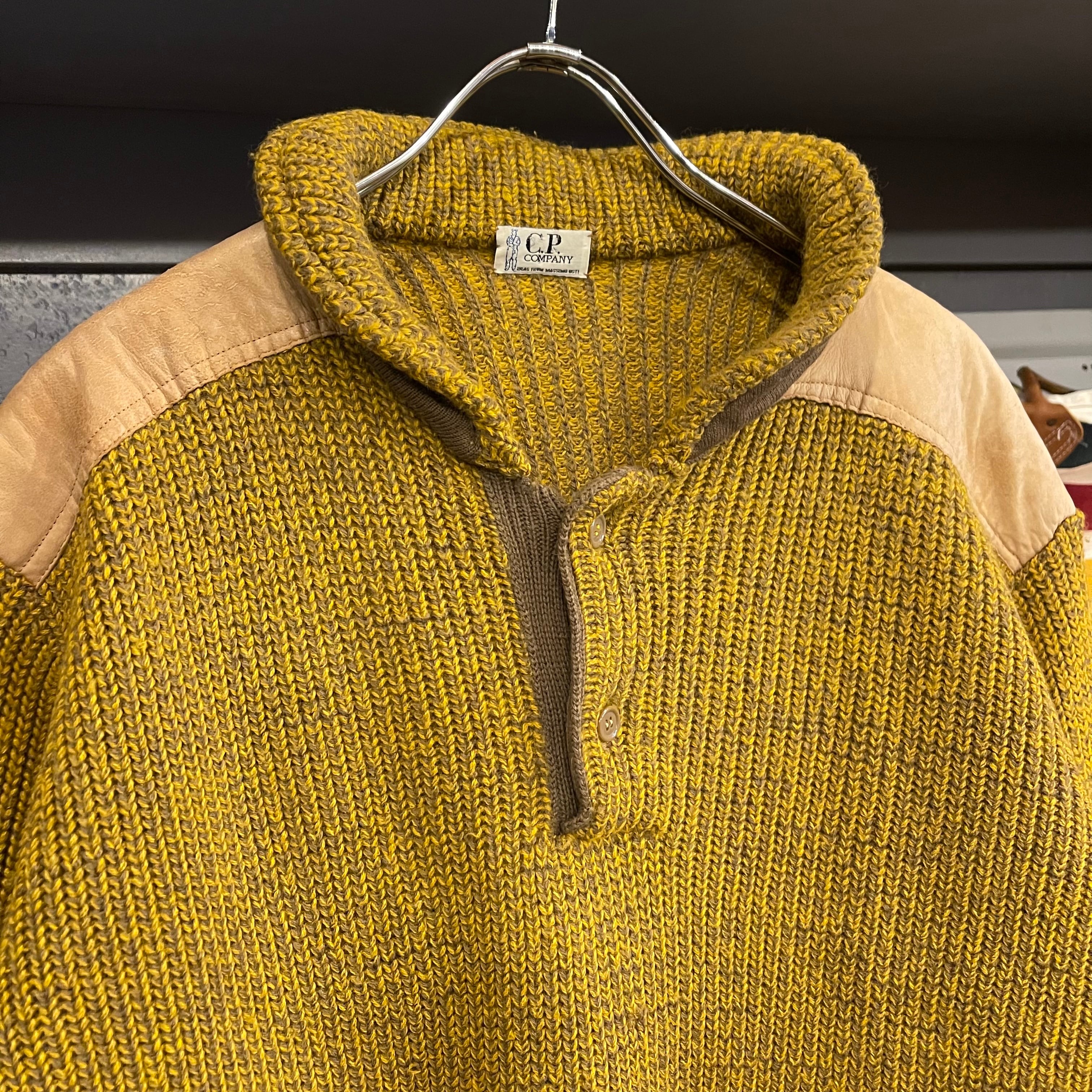 80s C.P.company Wool × Acrylic Knit Sweater | VOSTOK