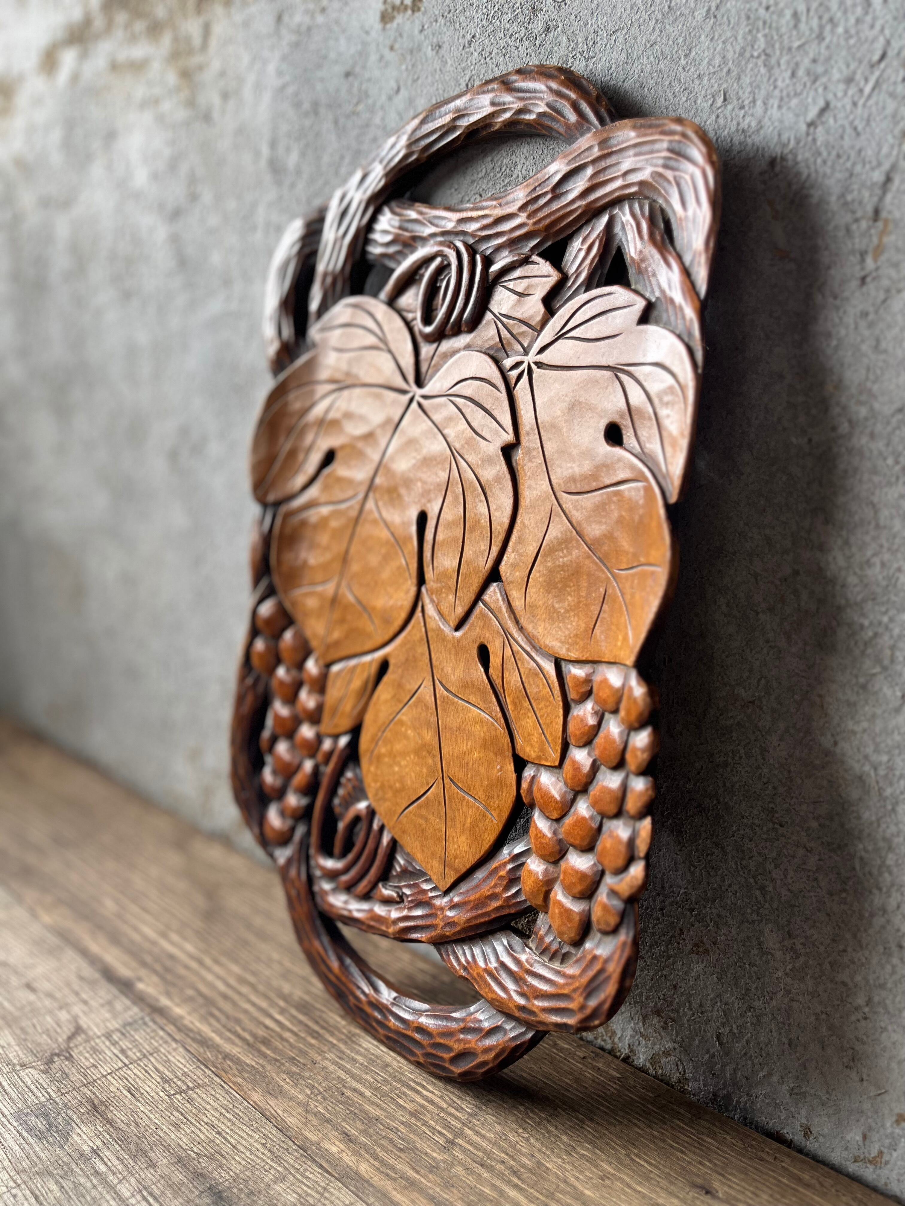 木彫りのトレー | OLD FUTURE