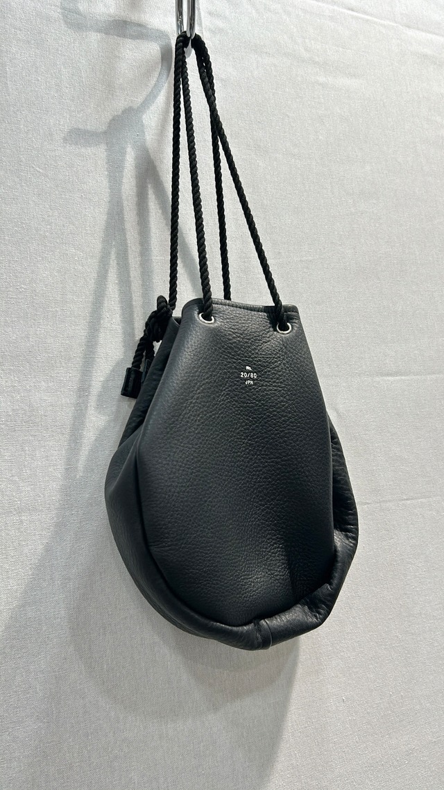 【20/80】SHRINK LEATHER GASSAI BAG