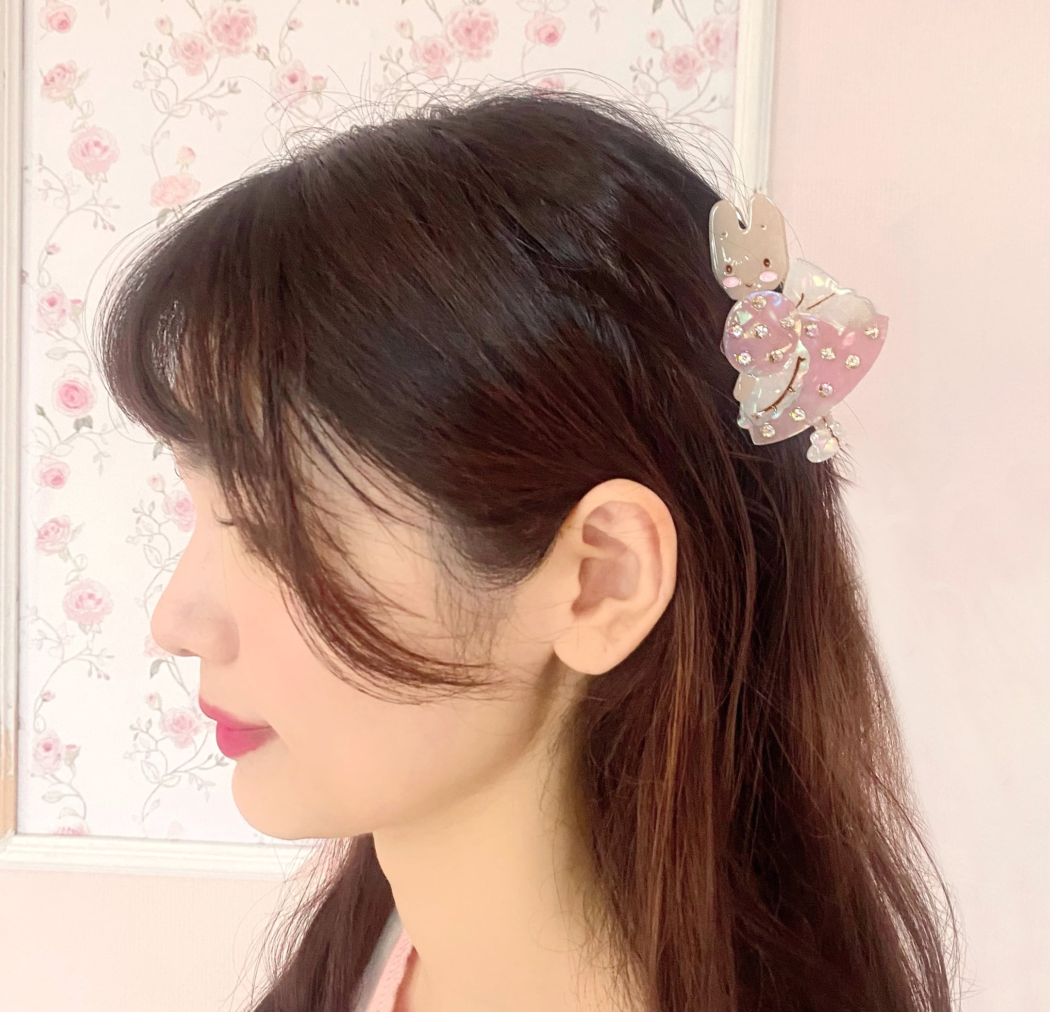 マロンクリーム ヘアクリップ Marroncream Hair Clip | NAGISA PARIS マロンクリーム ヘアクリップ Marroncream Hair Clip | NAGISA PARIS