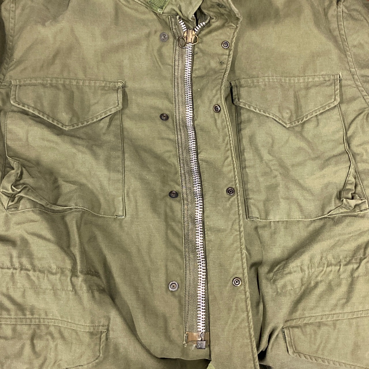 69年納品 60年代 U.S.ARMY 米軍実品 M-65 ミリタリー フィールド 