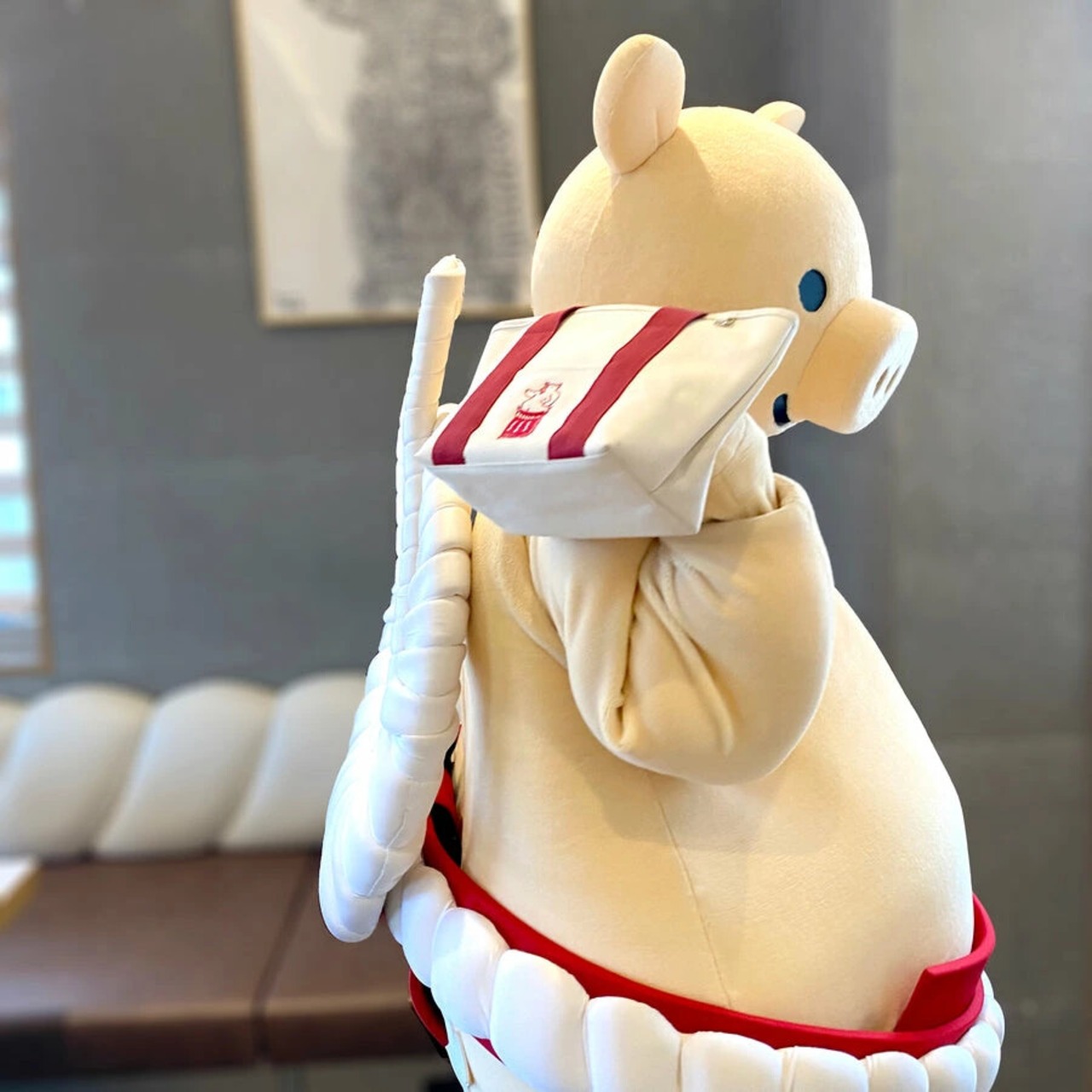 まちかど画廊　矢場とん　トートバッグ　ランチバッグの画像09