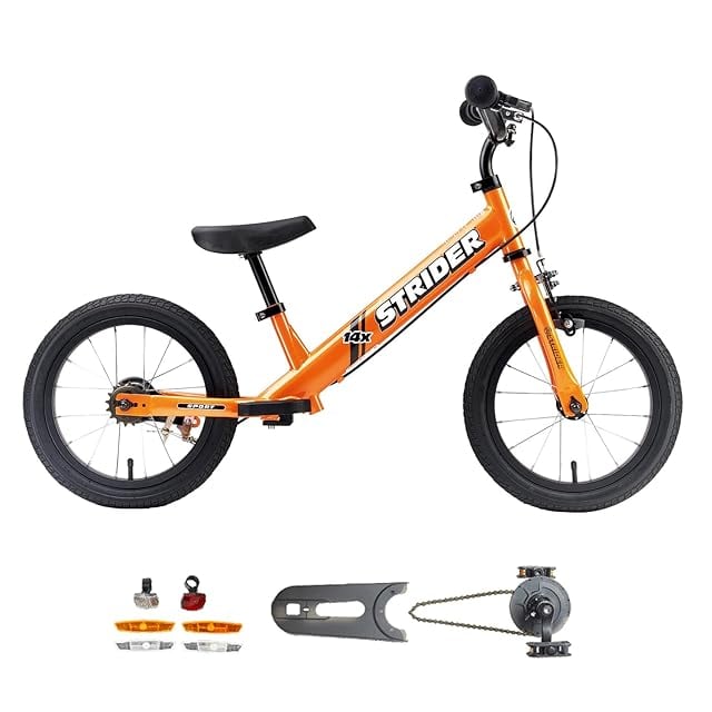 ストライダー 14x STRIDER サンシャインオレンジ(自転車カバー付) ストライダー 14x (STRIDER 14x) 14インチ 本体 サンシャインオレンジ