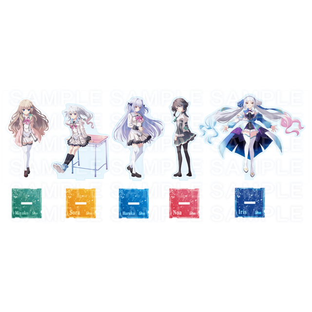 第1弾キービジュアル「ビッグアクリルスタンド」　TVアニメ『9-nine- Ruler's Crown』