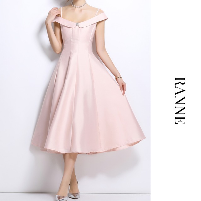 Grace Off-Shoulder Dress　a0047
