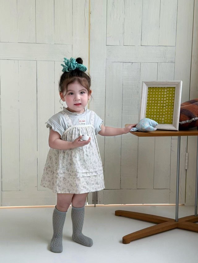 [my daughter] Sweet Dot Frill Romper / [마이다럴] 스윗도트프릴롬퍼