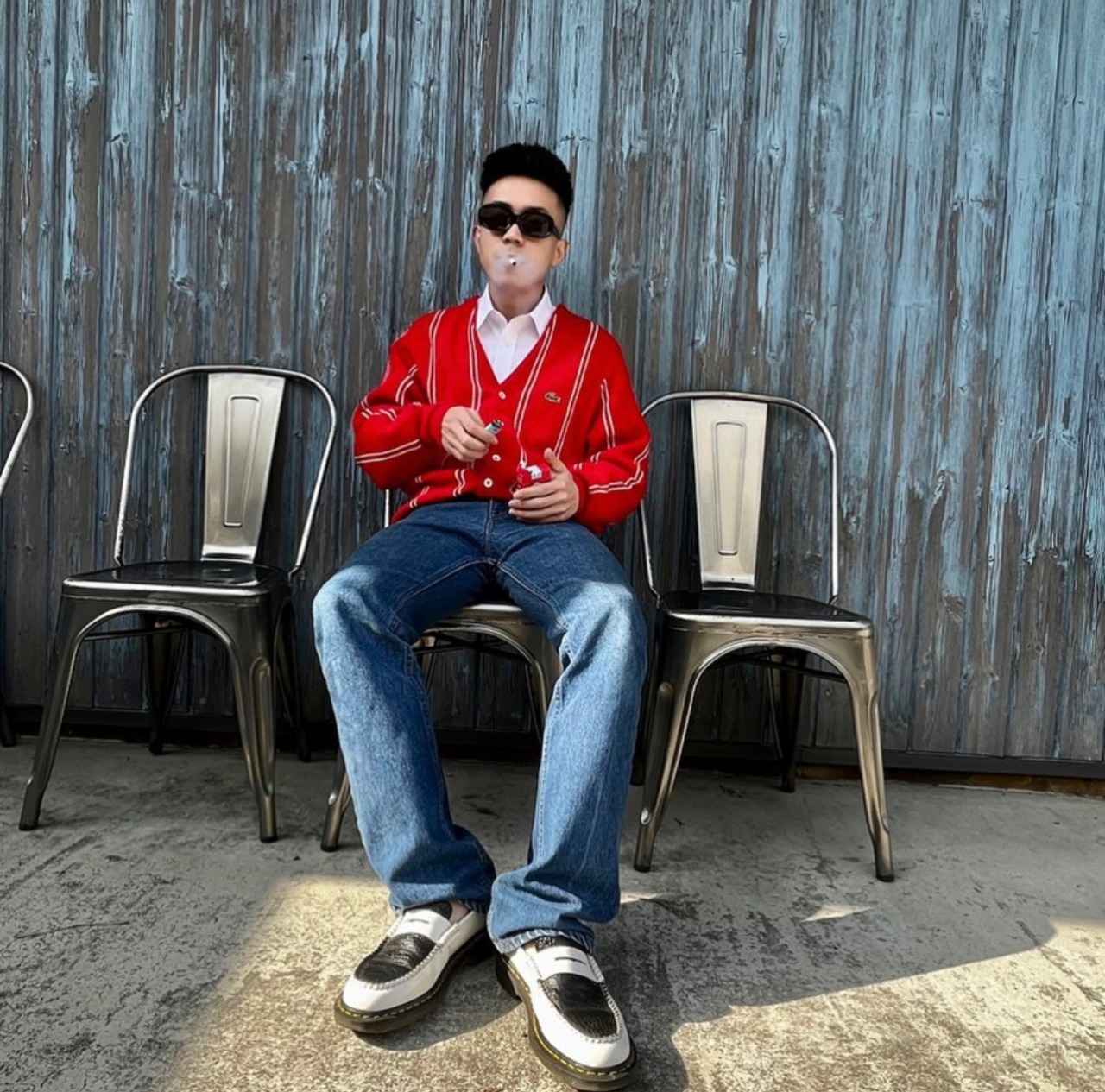 CHEMISE LACOSTE Cardigan - 4