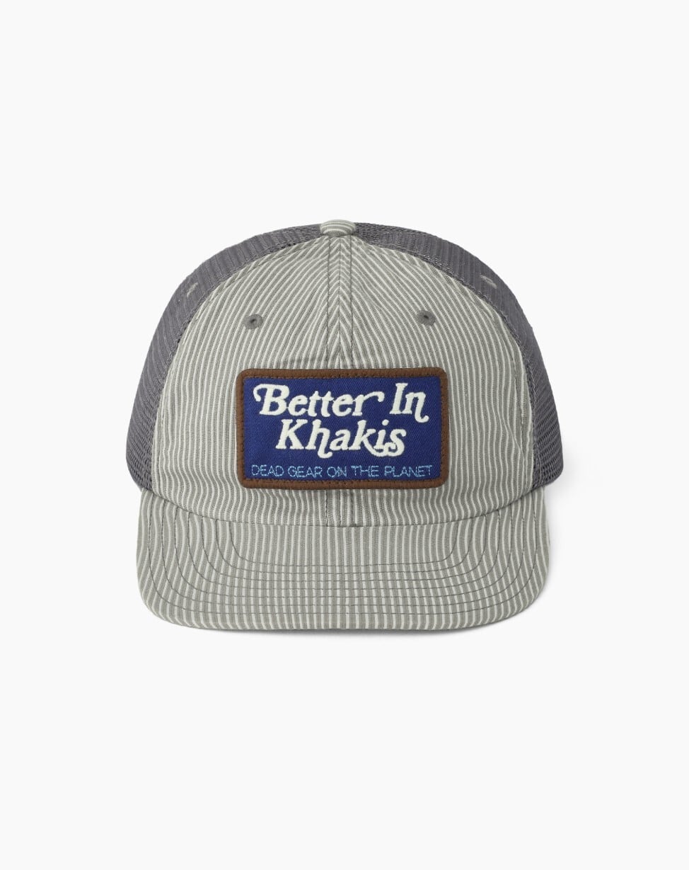 ☆RIIZE ソヒ 着用！！【KHAKIS】Base Mesh Cap Grey | もごつ