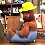 Vintage Smokey Bear スモーキーベア 大型 ぬいぐるみ フォレストレンジャー アメリカンヴィンテージ D-596