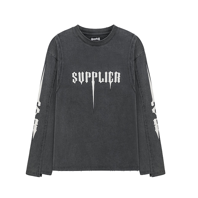 【SUPPLIER】Layering Long Sleeve Tee