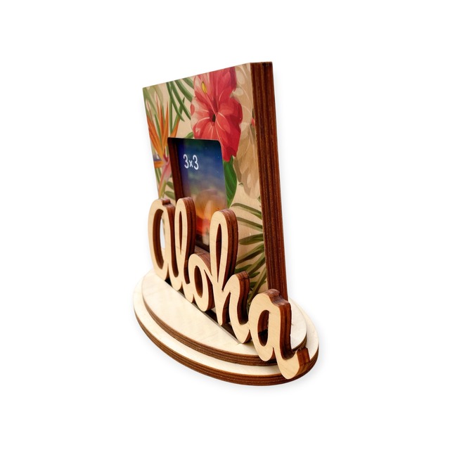 写真フレーム VINTAGE FLORAL ALOHA / CocoNene ハワイ
