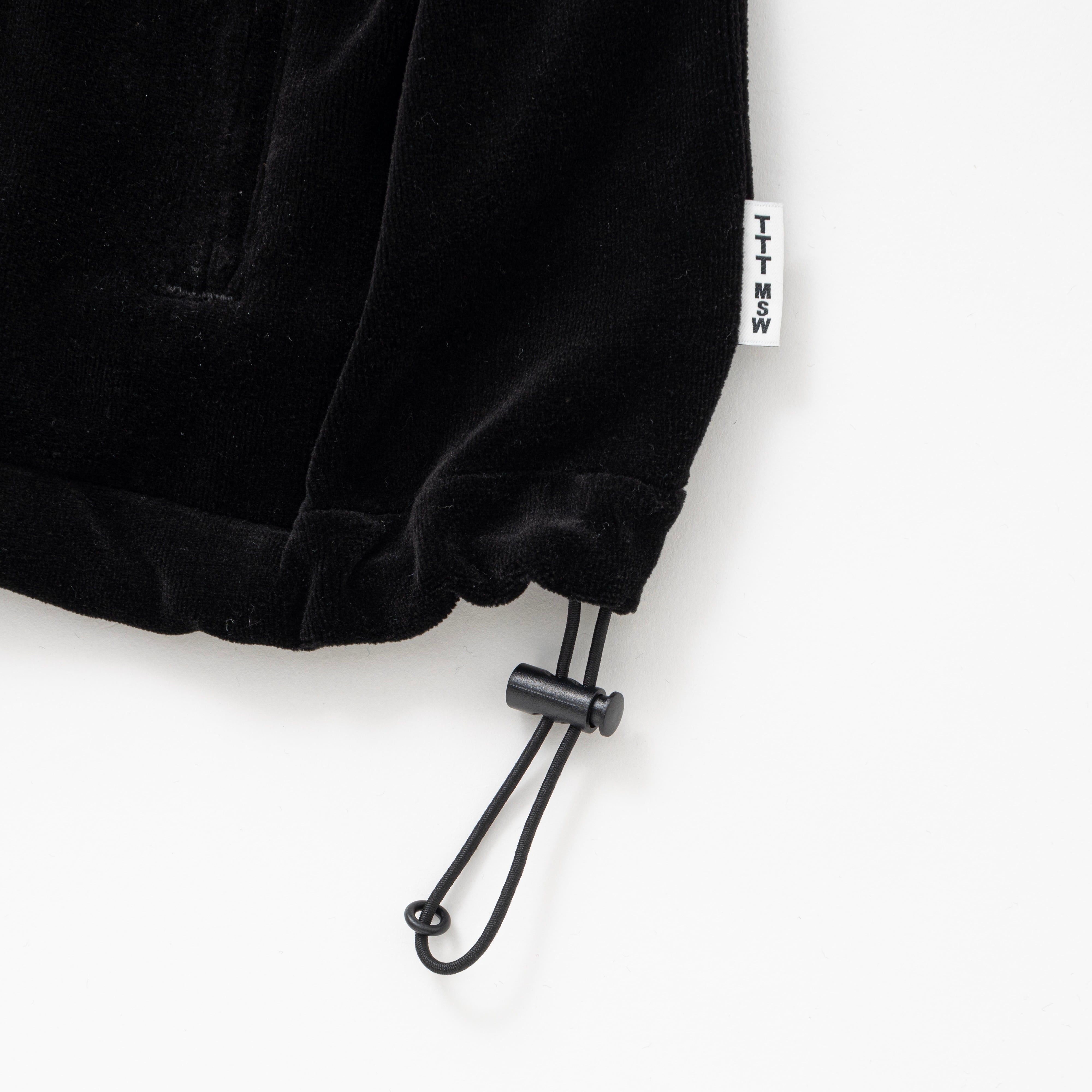 Velours track jacket（BLACK） | TTTMSW