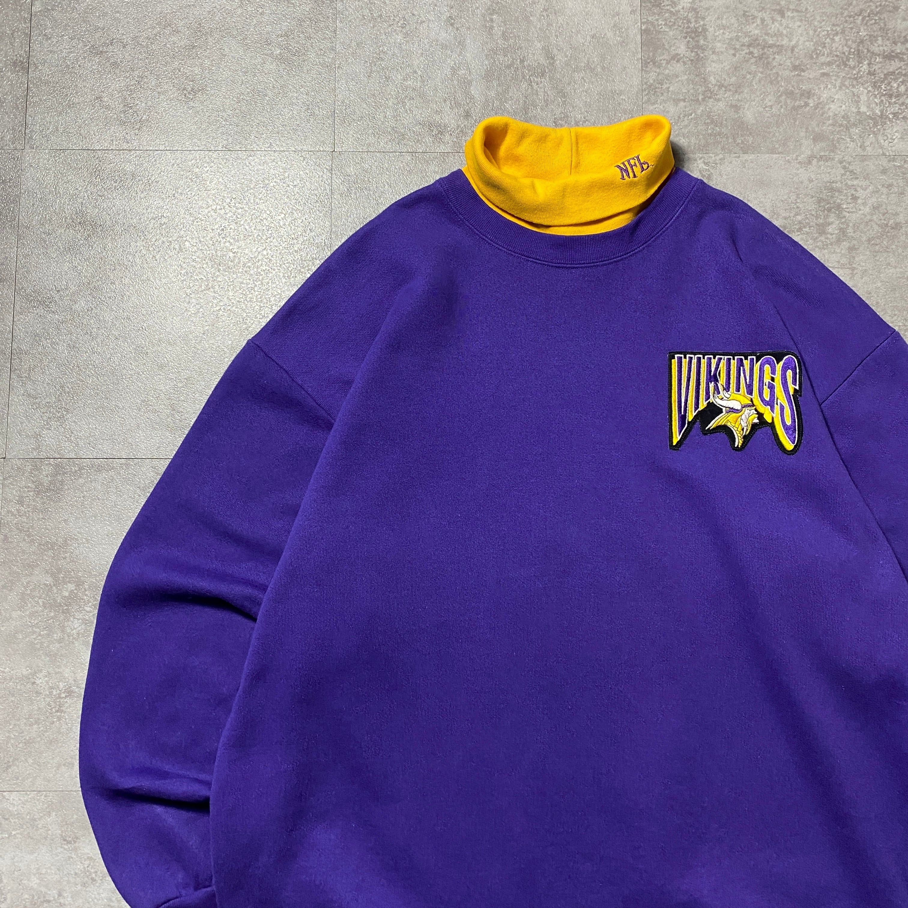 90's majestic NFL Minnesota Vikings ミネソタ・ヴァイキングス