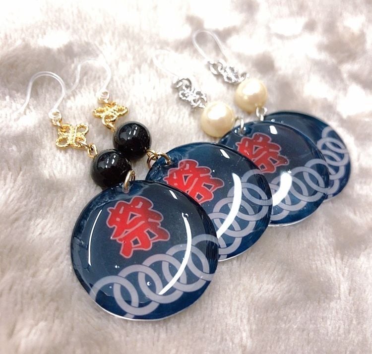 お祭りピアス/イヤリング | あんじゅのおうち