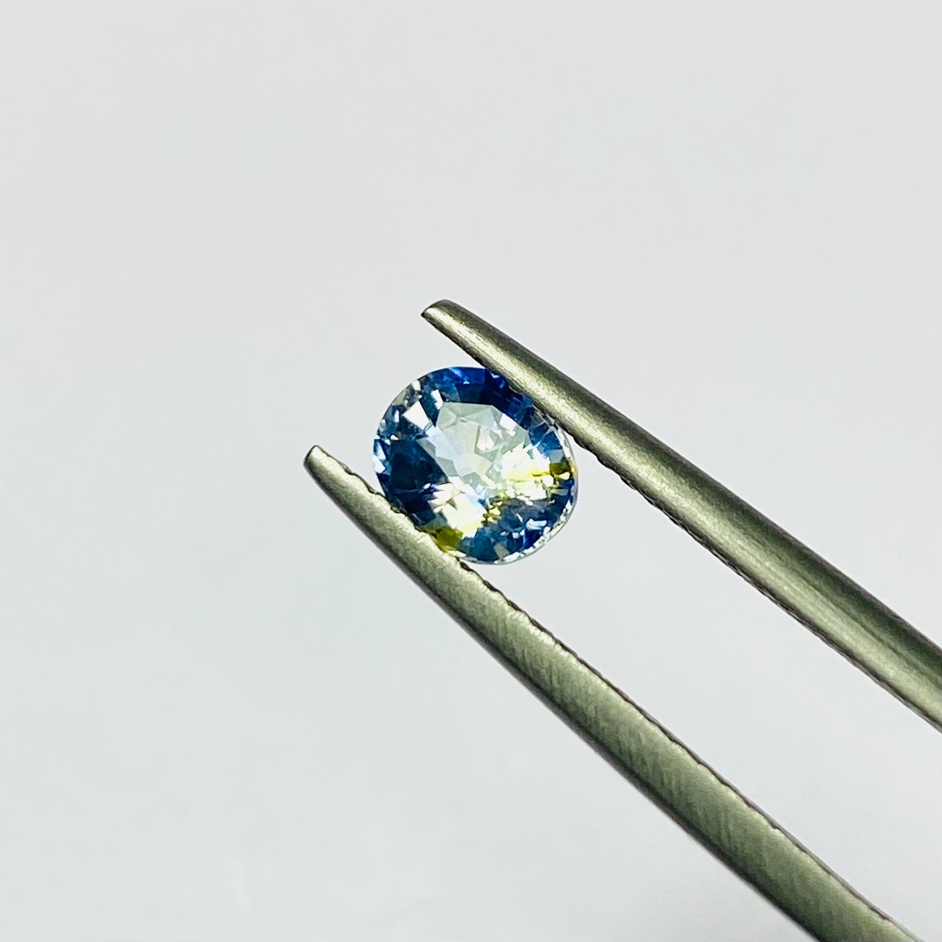 アートなサファイア 凛としたアヤメ