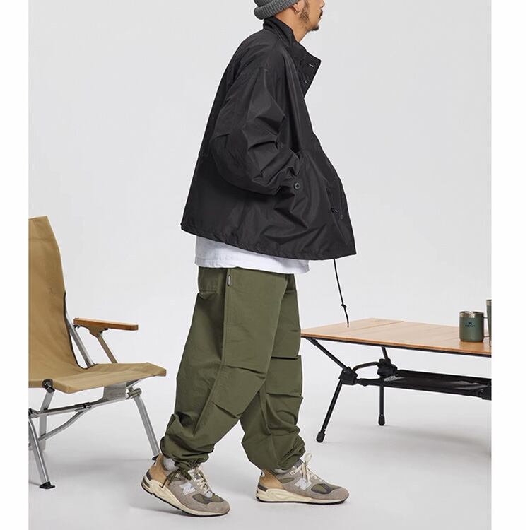 ★SOLID COLOR DRAWSTRING JACKET　　　A0731