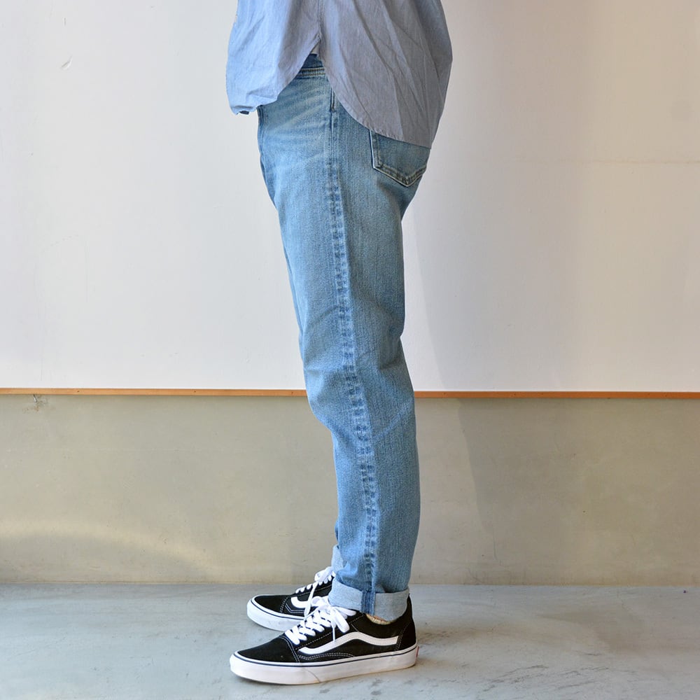 エフオービーファクトリー FOB FACTORY パフォーマンス5Pデニム(F1152)ライトユーズド