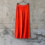 Orange knit pants