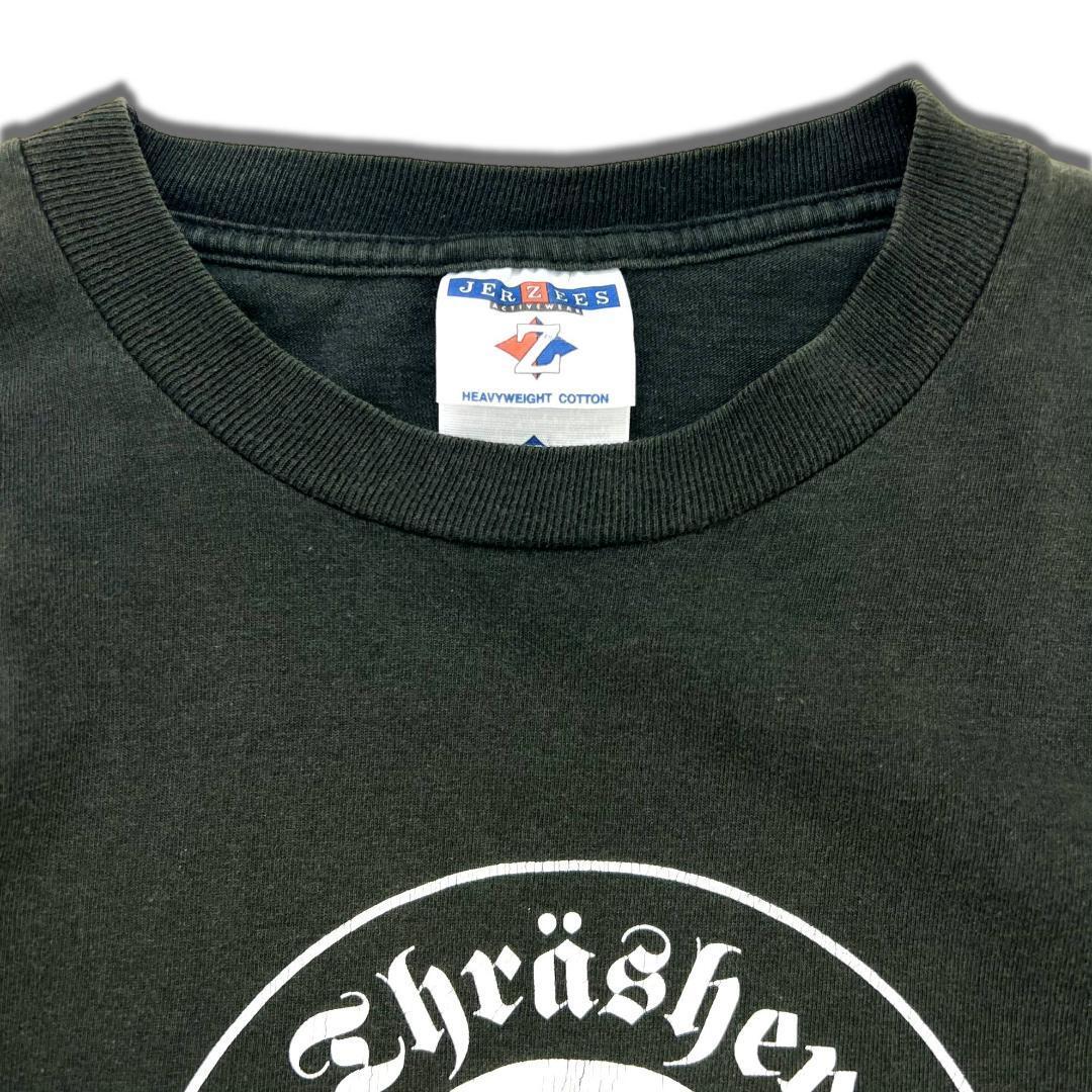 90s USA製 スラッシャー オースロゴ Tシャツ M ブラック THRASER 90s USA製 スラッシャー オースロゴ Tシャツ M ブラック THRASER