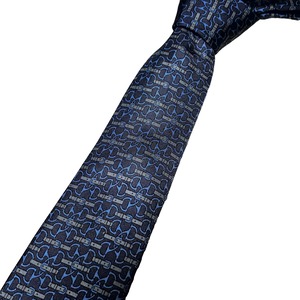 HERMES silk tie