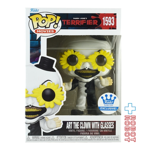 ファンコ POP! ムービー 1593 テリファー アート・ザ・クラウン w/ サングラス 限定 ビニールフィギュア 箱入未開封