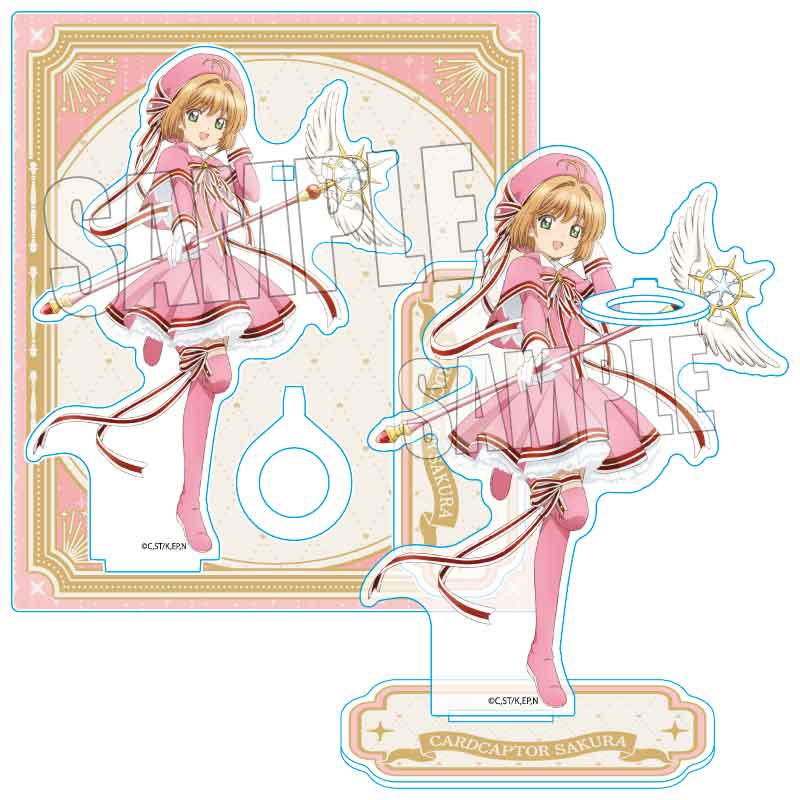 カードキャプターさくら25 アクリルペンスタンド／木之本 桜（ピンクA