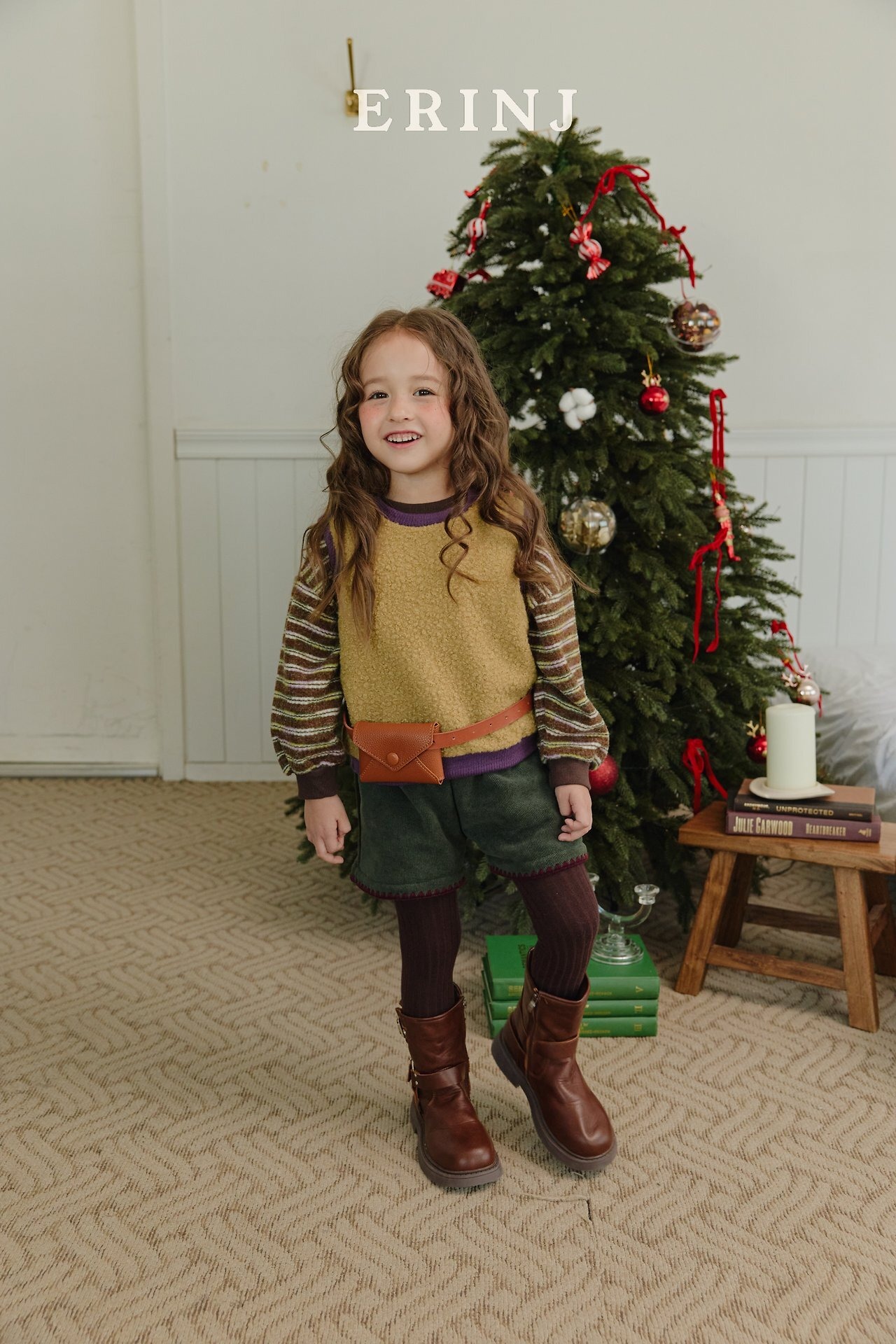 ERIN J［取寄］clam mellow half pants 26winter