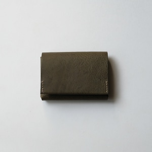 flat wallet - gri - minerva