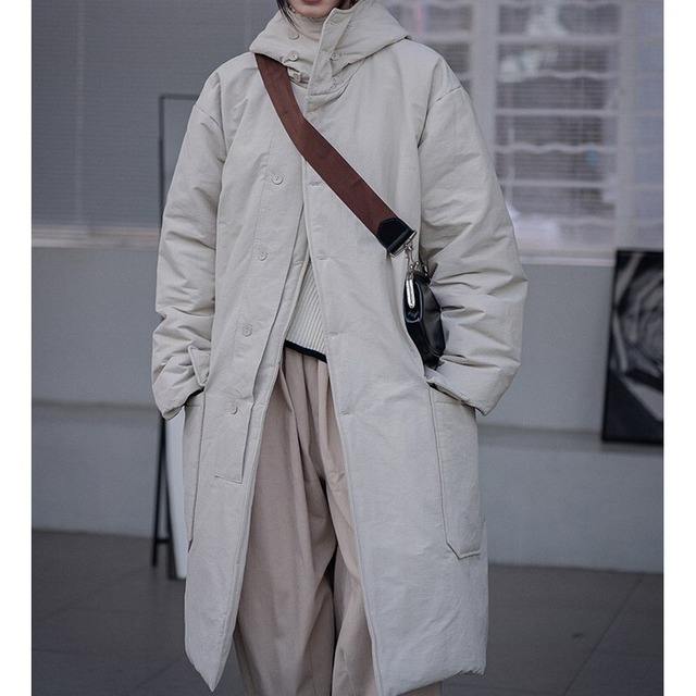 オーバーフード付きコート CO0097