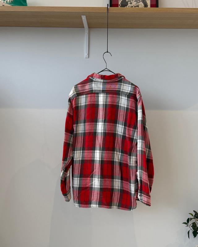 -BIG MAC- Vintage 60s M Flannel shirt