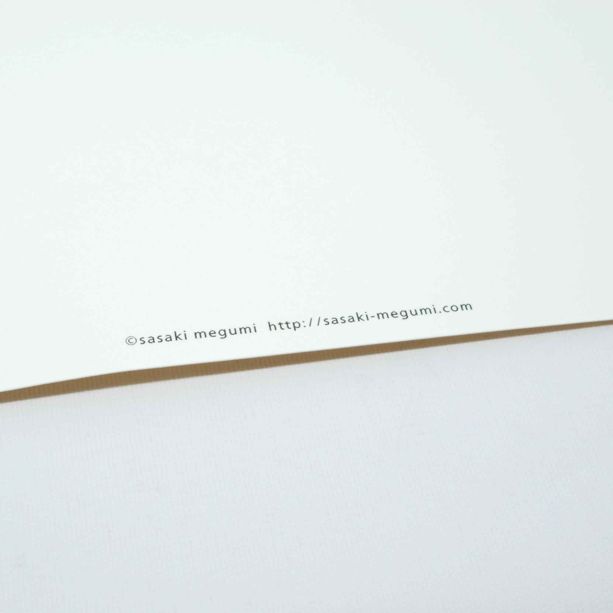 革靴/ ポストカード / ささきめぐみ /