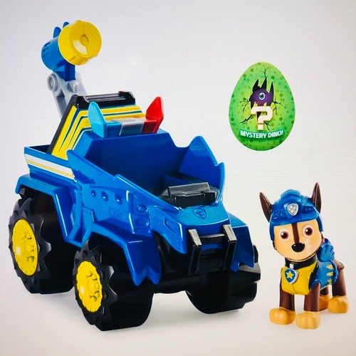 PAW Patrol CHASE DELUXE VEHICLE DINORESCUE 【アメリカ直輸入】