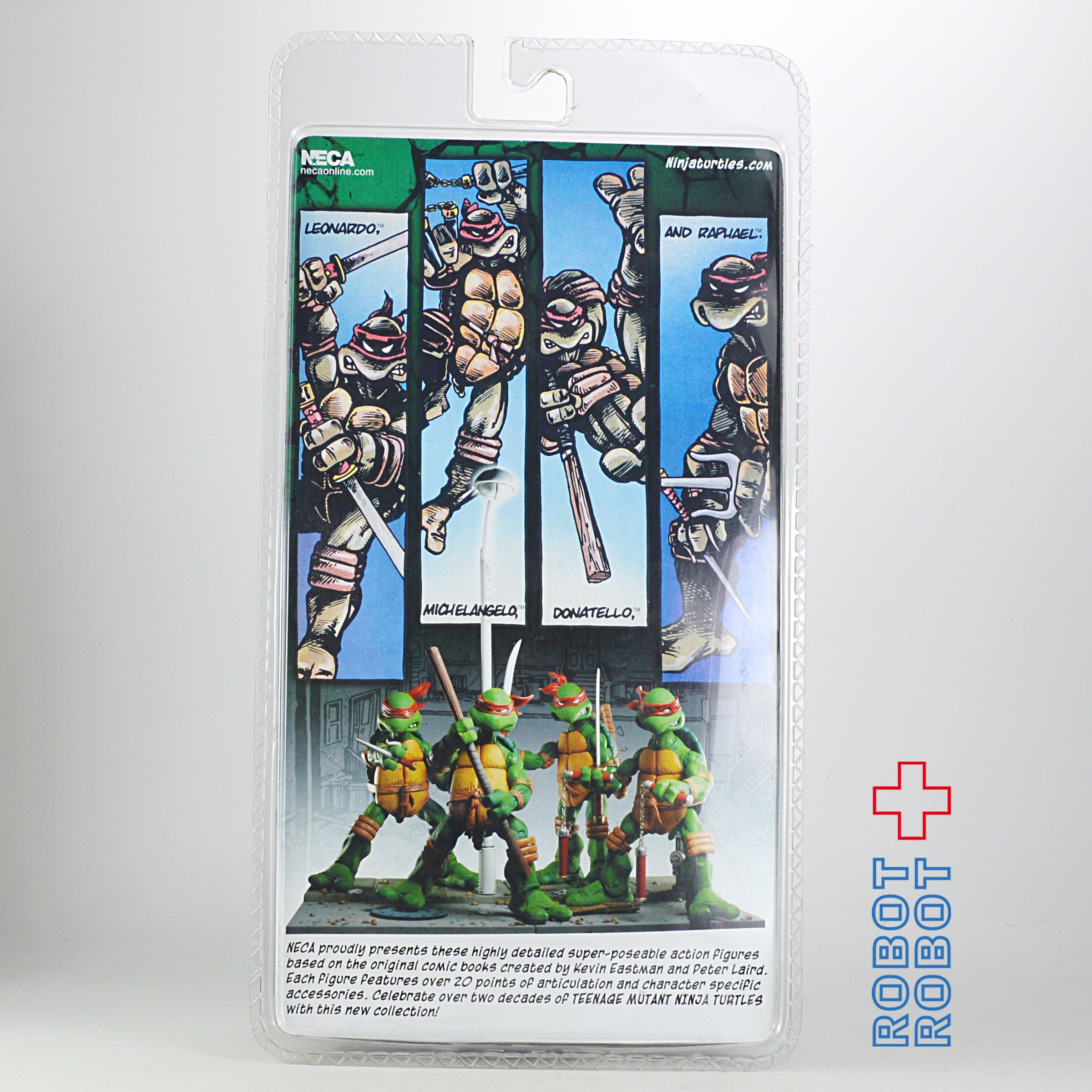 NECA ミュータント・タートルズ レオナルド アクションフィギュア MOC