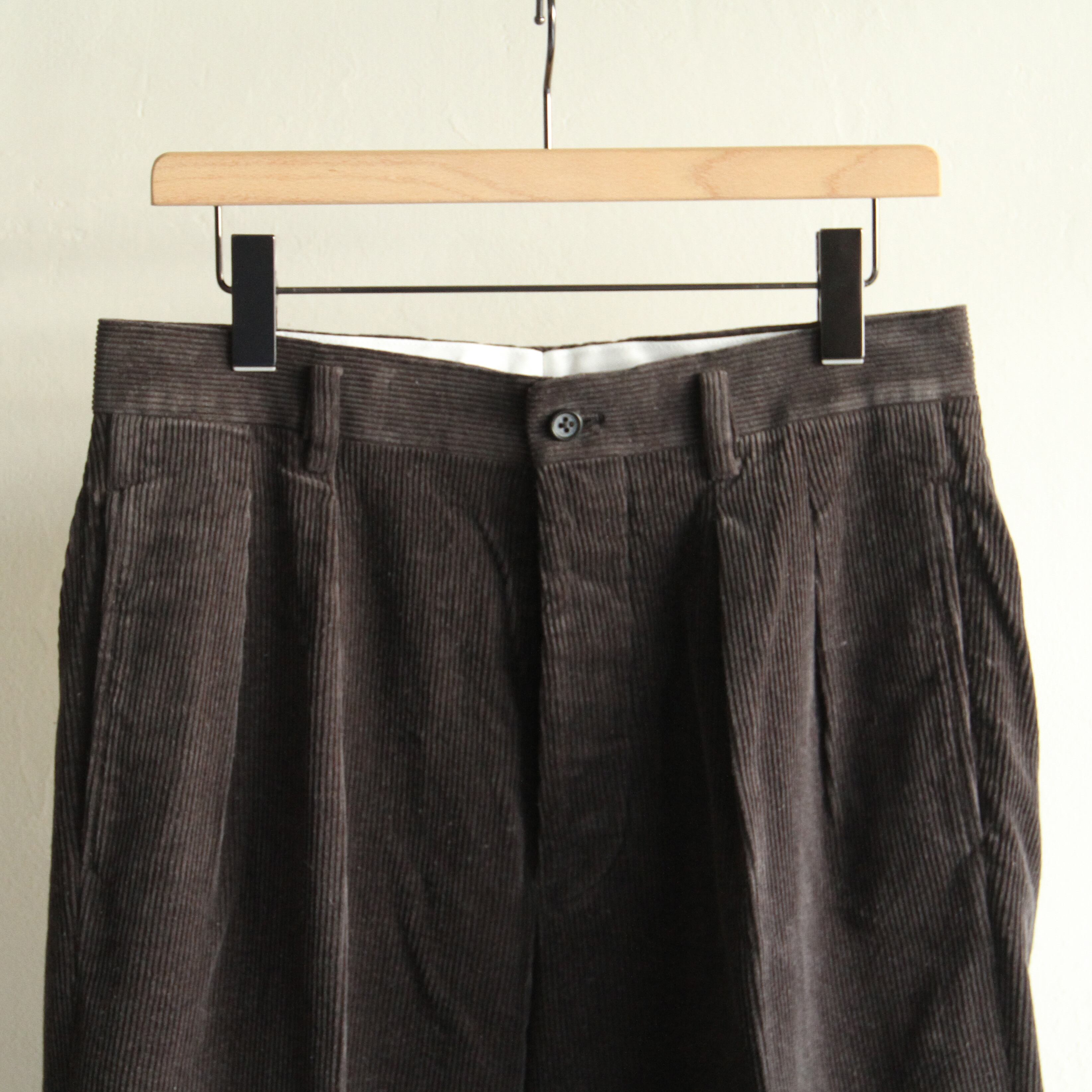 貴重　maatee&sons silk corduroy pant vectorpremium_016-902403190083