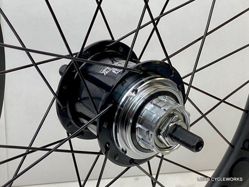 Joseph Kuosac C38 Carbon Wheelset (Brompton 6speed) | LORO Joseph Kuosac C38 Carbon Wheelset (Brompton 6speed) | LORO