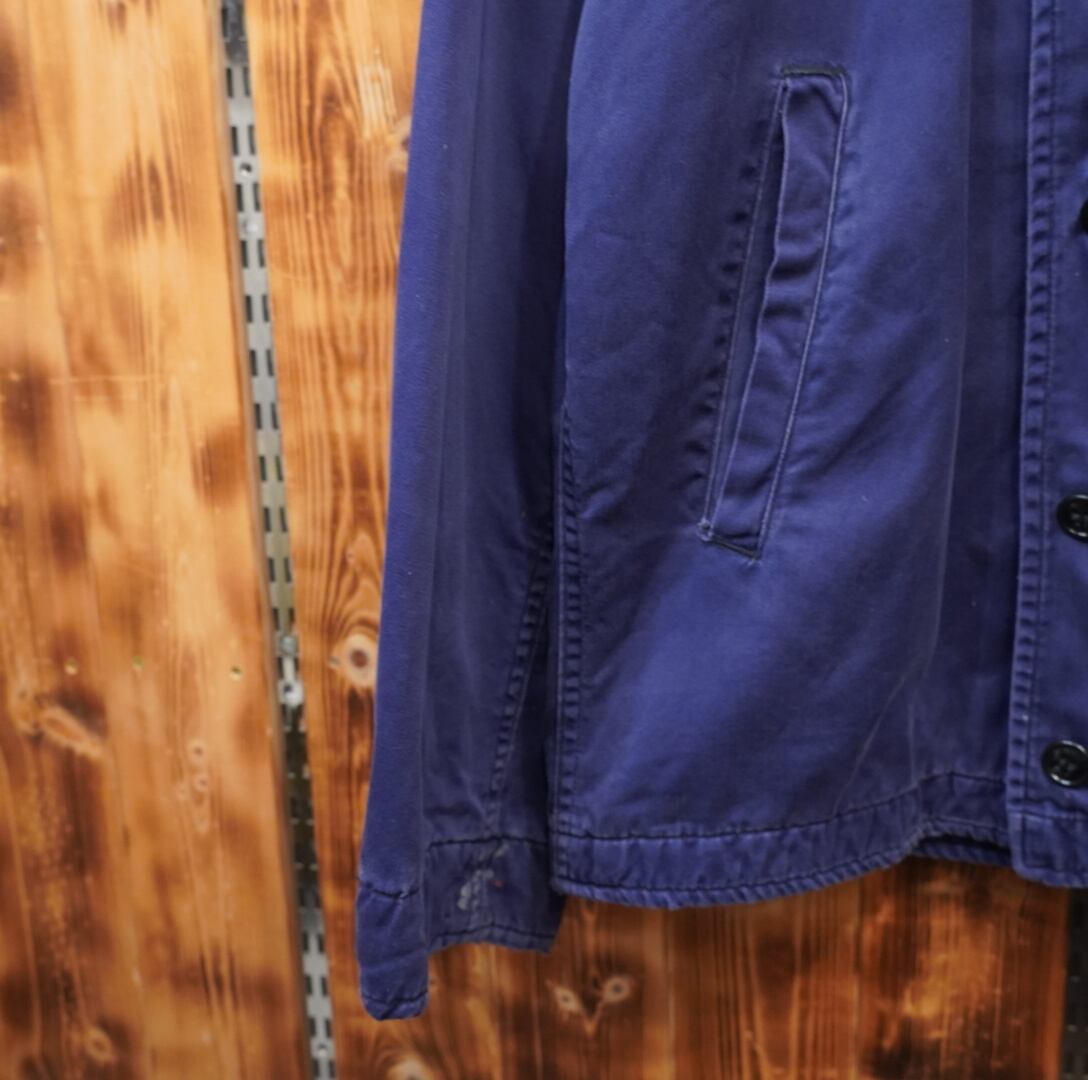 US NAVY UTILITY JACKET 1960's 36R(タグ欠損)/ミリタリー 海軍