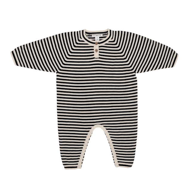 Grown / Organic Star Suit - Stripe(1)