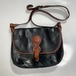 Vintage I PONTI Leather Shoulder Bag Made In ITALY