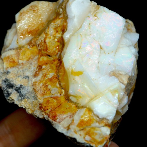 スペンサーオパール アイダホ産 98,2g SCO061 原石 鉱物　天然石　パワーストーン