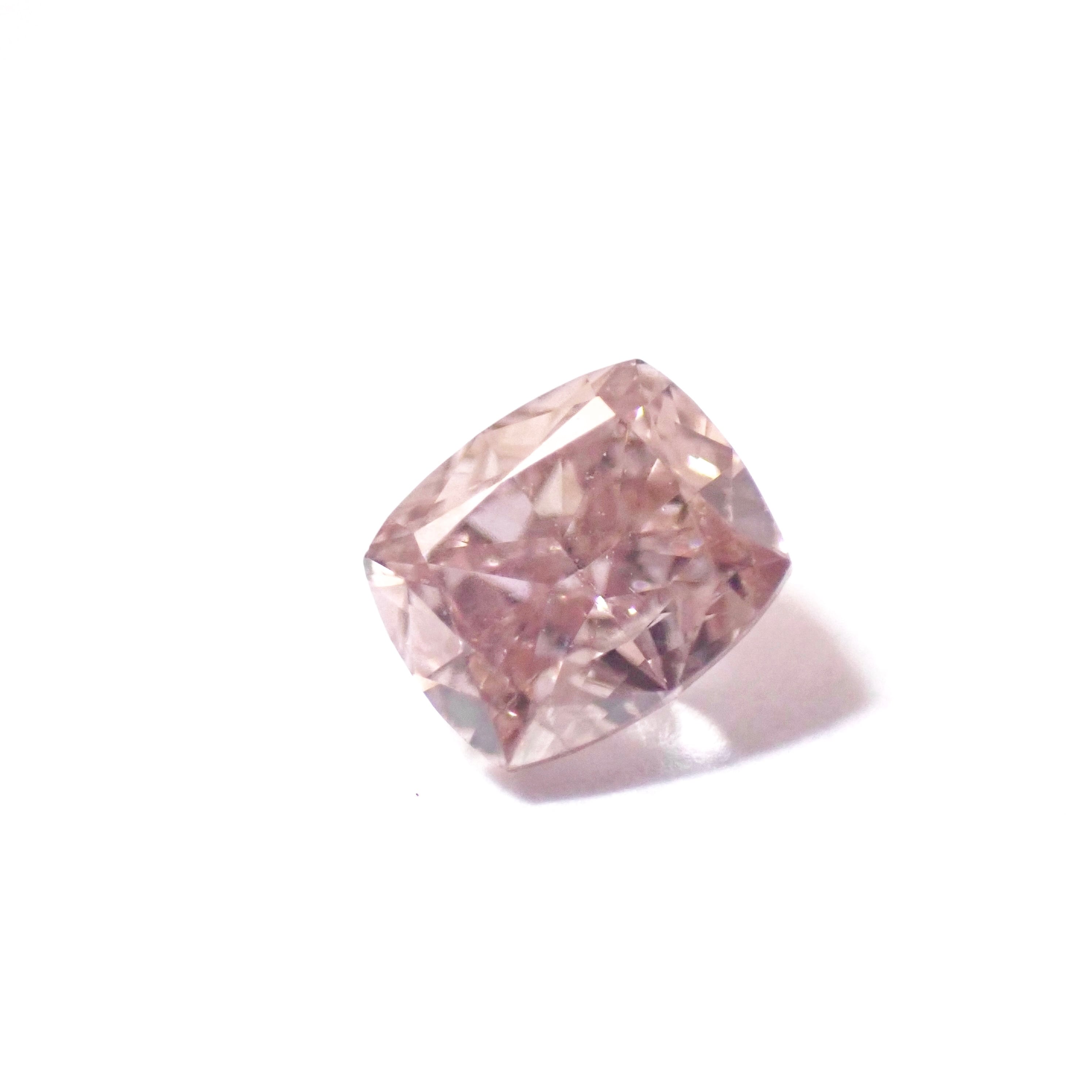 希少】Fancy Pink Brown 0.342ct ダイヤ ダイヤモンド ルース 裸石 