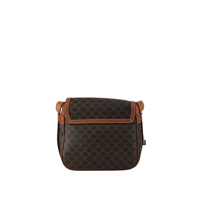 CELINE セリーヌ ショルダーバッグ ブラウン ホースビット PVC vintage ヴィンテージ オールド 7izj8d