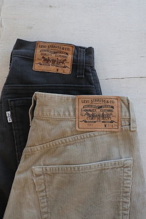 levi's corduroy pants - made in Italy