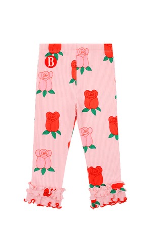 [BEBE DE PINO] All over rose baby frill leggings 正規品 韓国ブランド 韓国ファッション 韓国代行 韓国通販 ベベドピノ bebedepino 日本 店舗 韓国 子供服