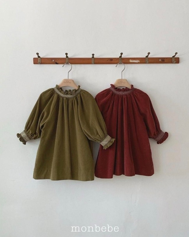 【先行〆10/26 23:59 5%OFF】2716 design dress / MONBEBE
