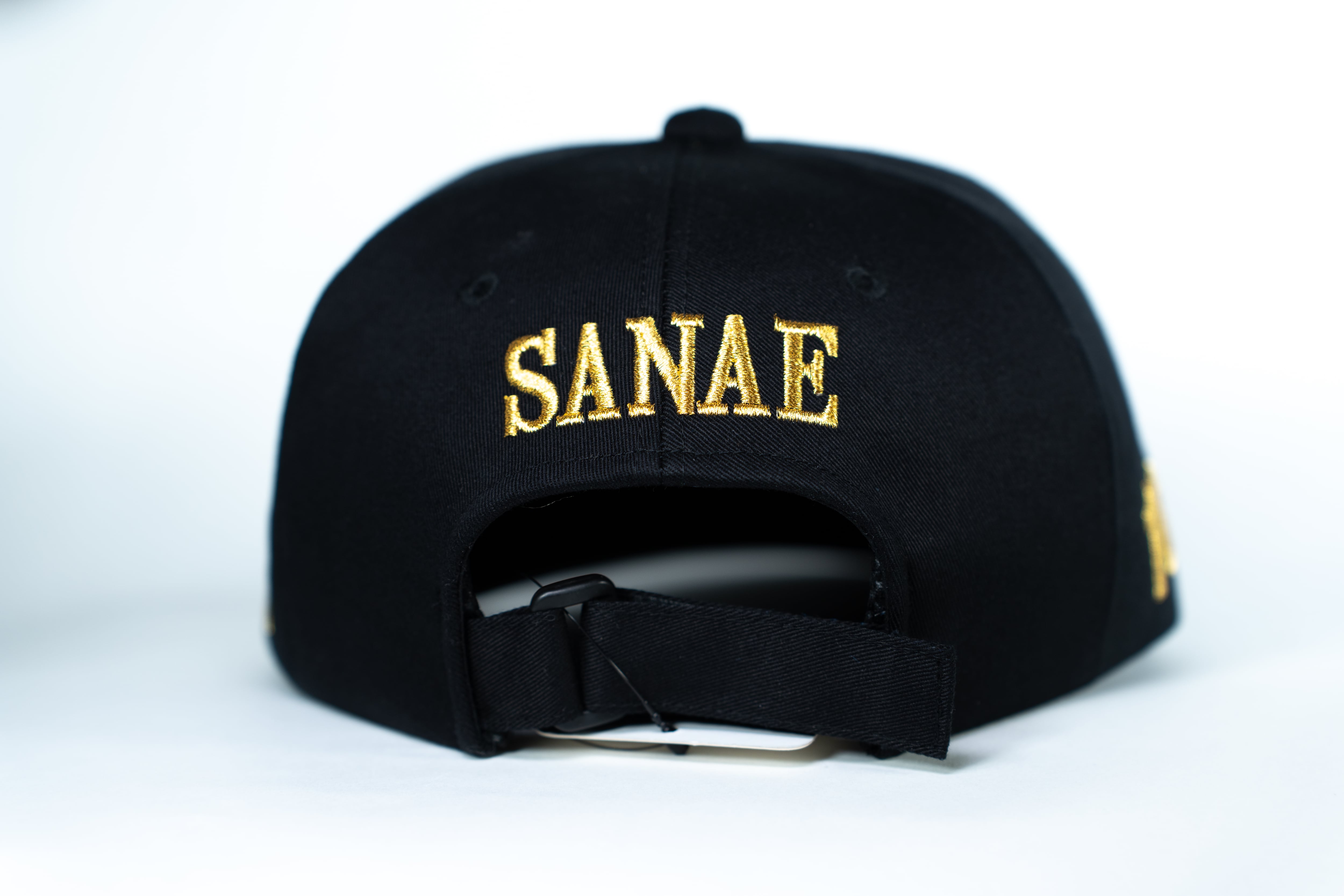 Japan is back キャップ ブラック | チームサナエ Veanas号公式グッズ