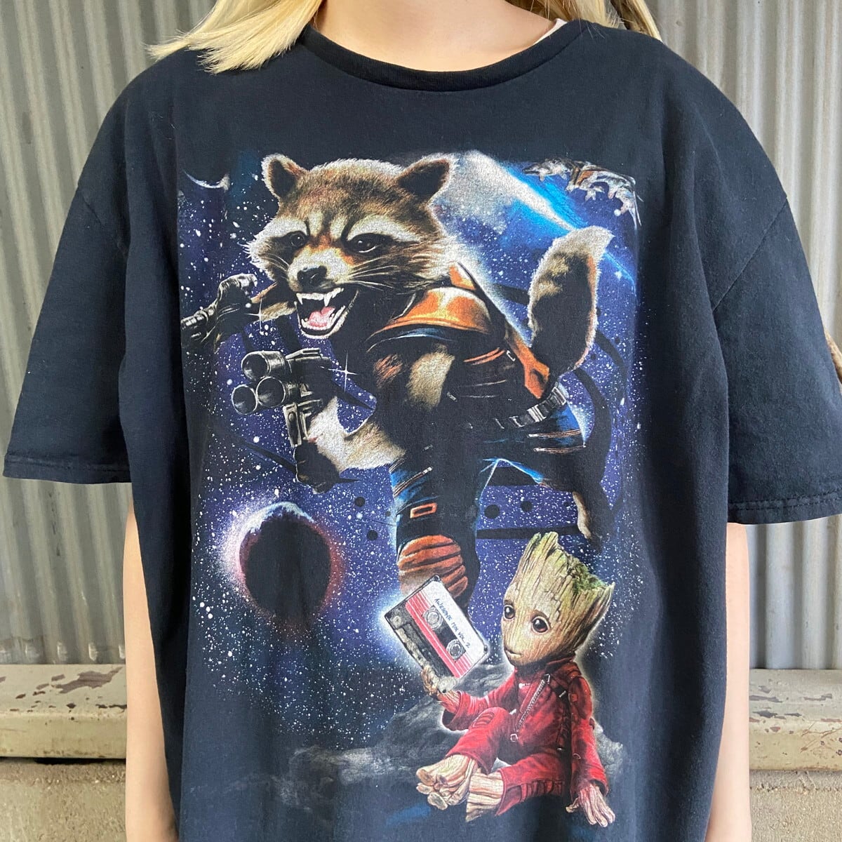 GUARDIANS OF THE GALAXY VOL.2 ムービープリントTシャツ メンズ2XL